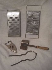 vintage kitchen gadget lot S&S Devault shredder Wizard jar wrench tenderizer + picture