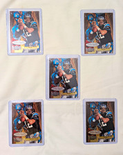 LOT OF 5 - 1997 SkyBox Marvel Metal Universe Kerry Collins Captain America 10/20 picture