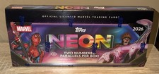 2026 TOPPS NEON MARVEL HOBBY BOX FACTORY SEALED - In Hand picture