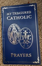 My Treasured Catholic Prayers Sisters of Charity Booklet Dark Blue Catholic picture