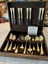 Vintage 46 Piece Complete Svc For 8 Towle Supreme Cutlery picture