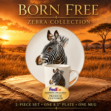 China Plate & Mug Set by Enesco – picture