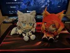 Rare Smug Alana YouTooz Limited Release Vtuber Snow & Fire Plushies picture
