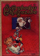 1908 Santa Claus down the chimney Original cover of Everybody's picture