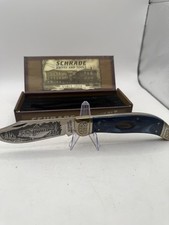 Schrade CUTLERY SCLG HAND MADE BIG BASS KNIFE 2007 LIMITED ISSUE Never Used picture