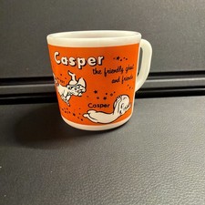 Vintage Westfield Casper the Friendly Ghost Milk Glass Mug picture