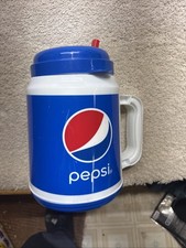 Vtg Pepsi Berk Travel Mug 64 Oz Large Tumbler Insulated picture