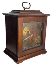 Vintage  Elgin Chime Mantel Bracket Clock Made in Germany Fully Serviced picture