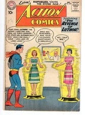 Action Comics 259 1959 DC Comics VG 4.0 Superman Supergirl Lex Luthor picture