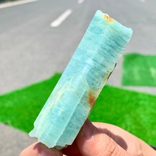 71G Rare Natural beautiful Prism shaped Aquamarine Raw Crystal Specimen Rough picture