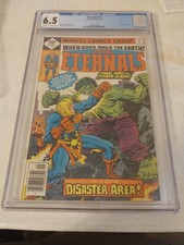 Marvel Comics The Eternals #15 CGC 6.5 Hulk Appearance Kirby Royer Cover picture