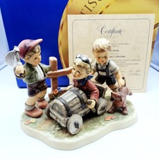 Hummel Soap Box Derby Figurine 2121 Large 9