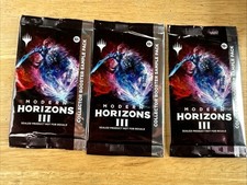 3 Modern Horizon 3 Collector Booster Sample Packs  MTG EMPTY NO CARDS picture