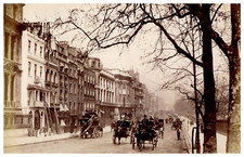England, London, Piccadilly, Looking East Vintage Albumen Print Albumen Print picture