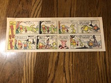 Winnie the Pooh Sunday Comics Lot of 6 1978-1979 picture