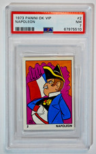 1973 Panini OK VIP #2 Napoleon Bonaparte PSA 7 NM picture