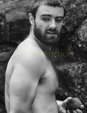 Handsome Male Nude Physique Gay Men Limited Edition Photo 8.5x11 SP picture