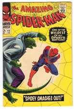 Amazing Spider-Man 45 1967 Marvel Comics VG/F 5.0 3rd App Lizard Gwen Stacy picture