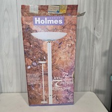 Vtg Holmes 90’s Halogen Torchiere White Floor Lamp New 72 Inch 300W Retro Movie picture