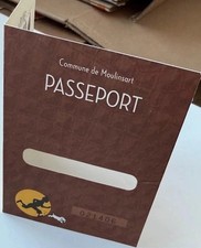 Tintin Hergé Passeport/Passport picture