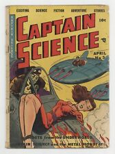Captain Science #3 GD+ 2.5 1951 picture