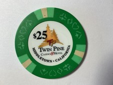 $25 Twin Pine Casino, Middletown, CA - BR4 picture