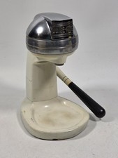 Vintage Juice King Model JK-30 Ivory Cream Metal Manual Citrus Juicer Works Well picture