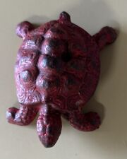 Antique Cast Iron Turtle Advertising Paperweight For Niagara Furnace picture
