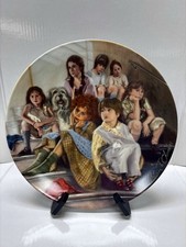 Edwin M Knowles “Annie and the Orphans” Collector Plate – COA – Annie Series #4 picture