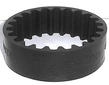 NOS Justrite Carbide Miner's Lamp rubber bottom air cooled grip part new unused picture