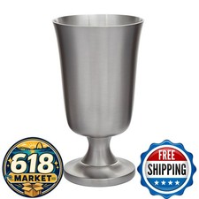 Wentworth Pewter Medieval Chalice Goblet 18.6 oz Antique Finish Large picture