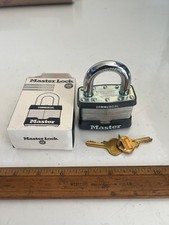 NEW COMMERCIAL MASTER LOCK PADLOCK NO. 15 picture