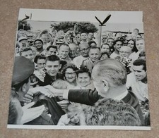 PRESIDENT LYNDON BAINES JOHNSON VINTAGE HAWAII VIETNAM ORIGINAL PRESS PHOTO  picture