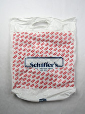 Vtg 1970s LEVI’S Batwing Logo All Over Shopping Bag Plastic Store Display Promo picture
