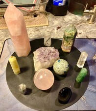 Gorgeous High Quality 11pc Crystal Bundle (Towers, Spheres, Clusters, etc…) picture