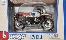 Bburago 1:18 BMW R nineT Urban GS MOTORCYCLE Bike Collection Model Toy Gift picture
