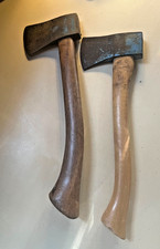 Two vintage HB Swedish hatchets, 1 1/2 lbs & 2 1/4 lbs in VGUC. picture
