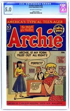 Archie #52 CGC 5.0 1951 0997125004 picture