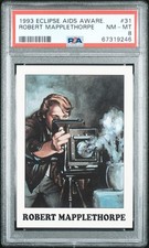 1993 Eclipse Aids Awareness #31 Robert Mapplethorpe PSA 8 NM-MT -- None Higher picture