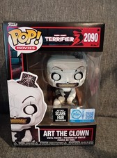 Funko Pop Terrifier Art The Clown Scare Fair 2026 Hot Topic In HAND picture