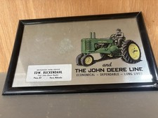 Pierce Nebraska John Deere Advertising Sign Buckendahl Tractor Parts A  picture