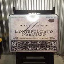 Vintage Italian Wine Label TV Tray Set 4 Folding Tables Stand Tuscan Chianti picture