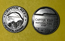 Capitol Reef Capitol Dome Entrance Sign Collectible Token picture