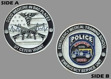 NYPD ESU Emergency Medical Training Challenge Coin  M#7 picture