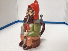 ROSSKOPF & GERZ CHARACTER BEER STEIN ENTITLES THE GNOME COLLECTABLE BEER MUGS  picture