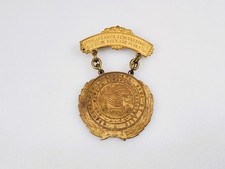 Antique 1904 Rockland Maine Semi-Centennial Medal Whitehead & Hoag Beehive picture