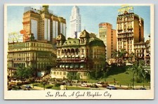 Sao Paulo   Brazil  Postcard picture