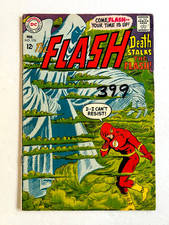 FLASH #176 DEATH STALKS THE FLASH - SILVER AGE DC COMIC - VG - - 1968 picture
