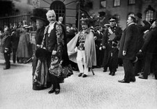 German emperor Wilhelm II emperor after the establishment of the K- Old Photo picture