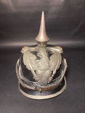 WW1 Era GERMAN / PRUSSIAN  SPIKE HELMET PICKELHAUBE picture